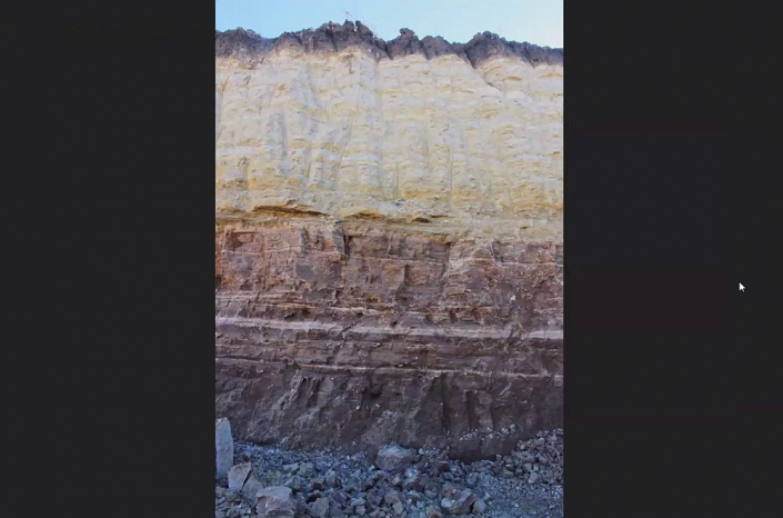 Texas-Diatomeen - Fundort