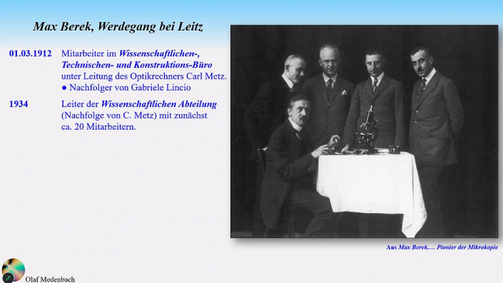Max Berek (Beitrag Olaf Medenbach)